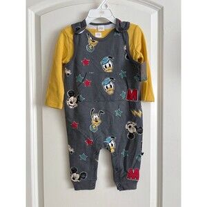 Disney baby Mickey 2 pc set sleeper jumpsuit NWT 12 months